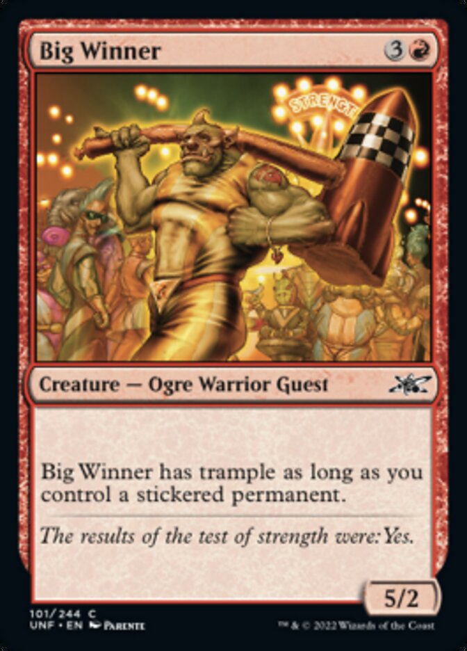Big Winner [Unfinity] | Game Master's Emporium (The New GME)