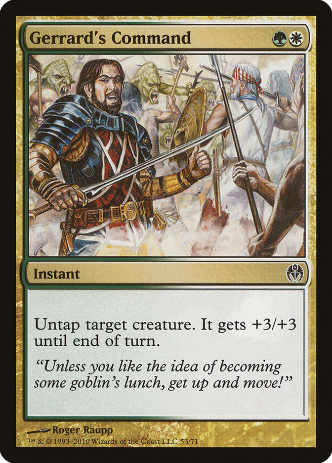 Gerrard's Command [Duel Decks: Phyrexia vs. the Coalition] | Game Master's Emporium (The New GME)