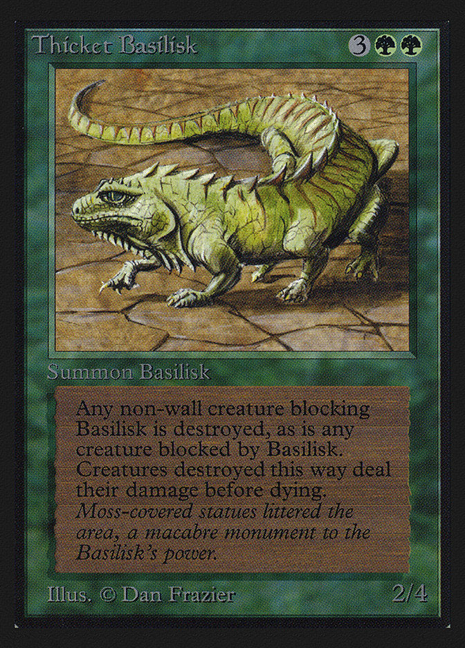 Thicket Basilisk [Collectors' Edition] | Game Master's Emporium (The New GME)