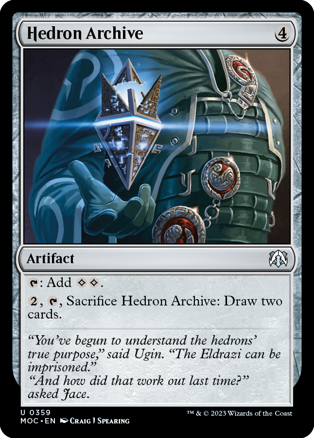 Hedron Archive [March of the Machine Commander] | Game Master's Emporium (The New GME)
