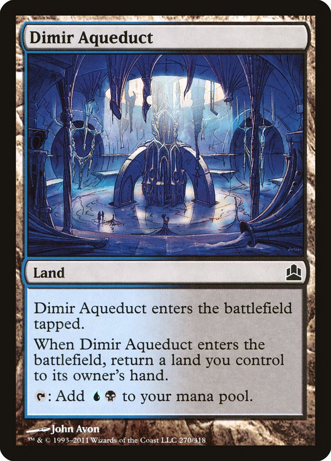 Dimir Aqueduct [Commander 2011] | Game Master's Emporium (The New GME)