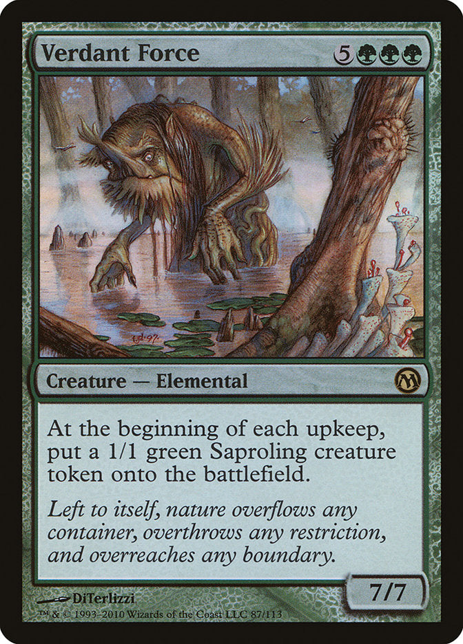 Verdant Force [Duels of the Planeswalkers] | Game Master's Emporium (The New GME)