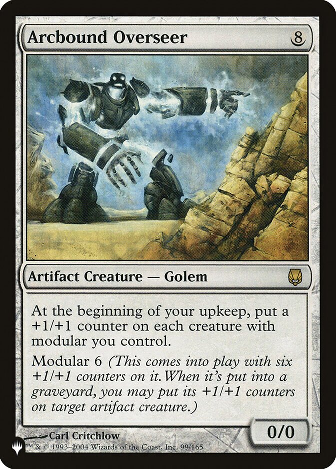 Arcbound Overseer [The List] | Game Master's Emporium (The New GME)