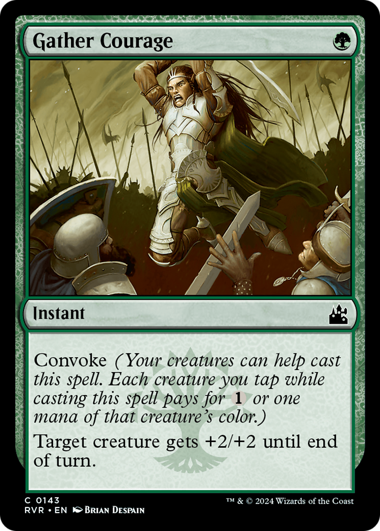 Gather Courage [Ravnica Remastered] | Game Master's Emporium (The New GME)