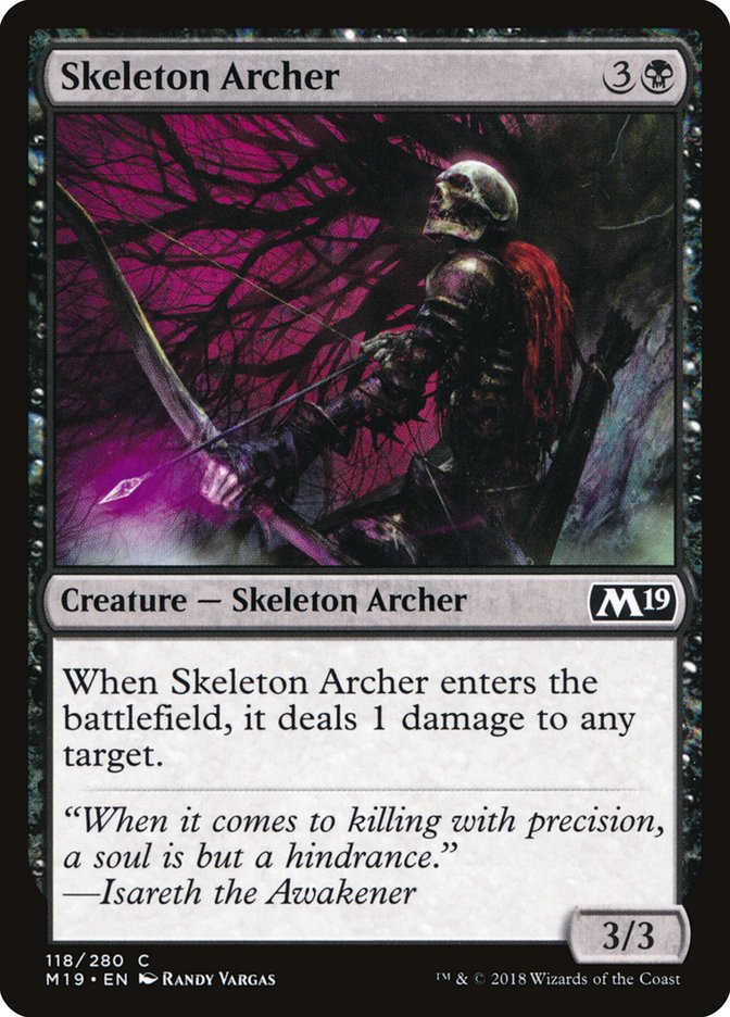 Skeleton Archer [Core Set 2019] | Game Master's Emporium (The New GME)