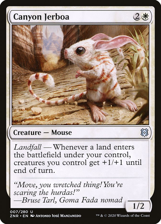Canyon Jerboa [Zendikar Rising] | Game Master's Emporium (The New GME)