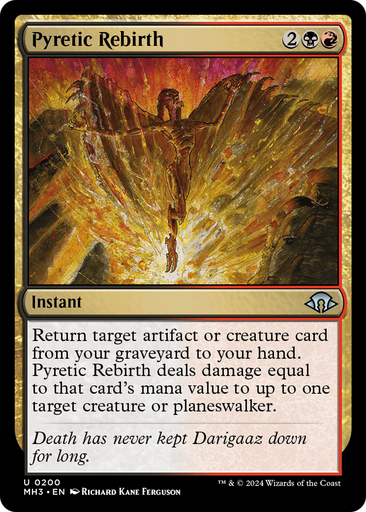 Pyretic Rebirth [Modern Horizons 3] | Game Master's Emporium (The New GME)
