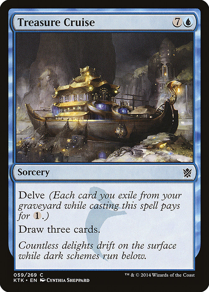 Treasure Cruise [Khans of Tarkir] | Game Master's Emporium (The New GME)