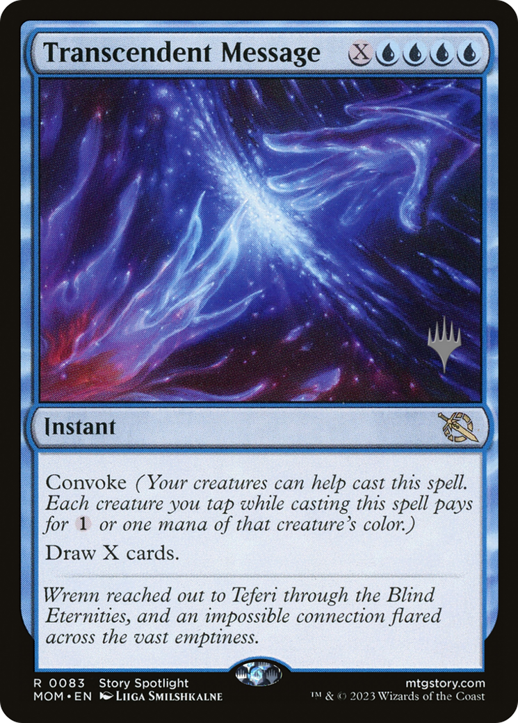 Transcendent Message (Promo Pack) [March of the Machine Promos] | Game Master's Emporium (The New GME)