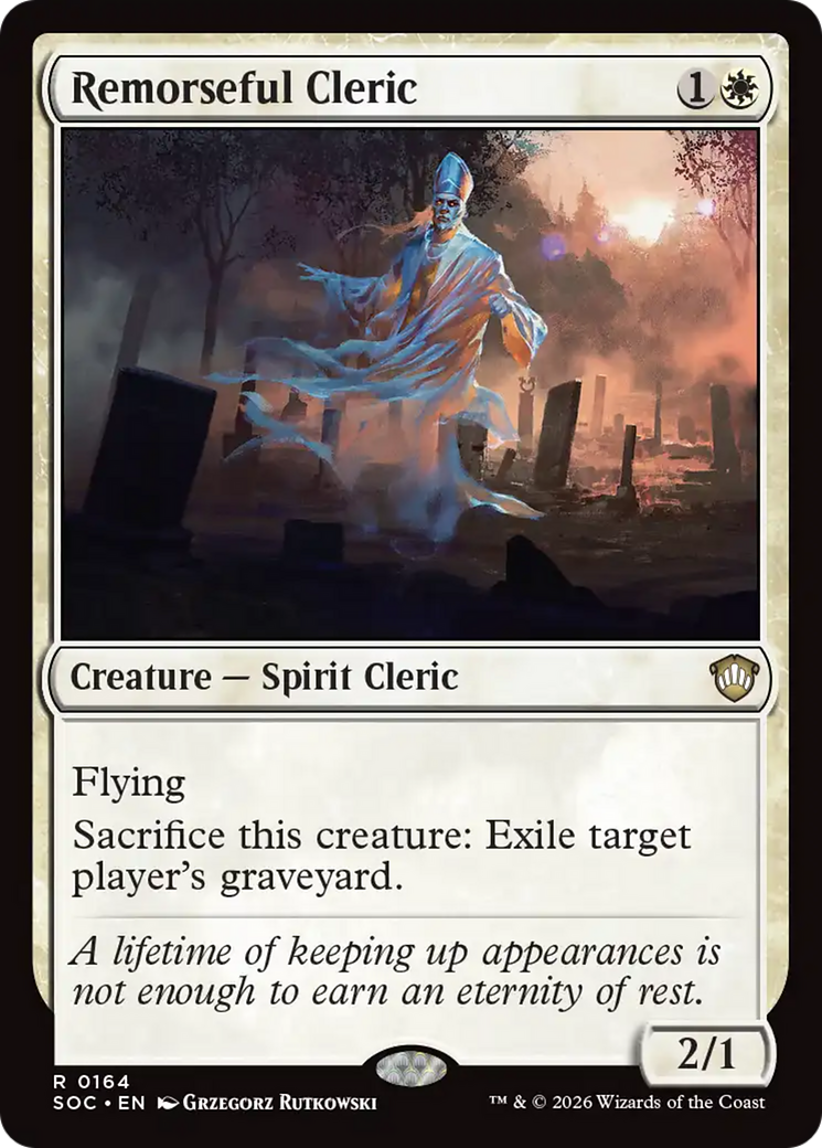 Remorseful Cleric [Secrets of Strixhaven Commander] | Game Master's Emporium (The New GME)