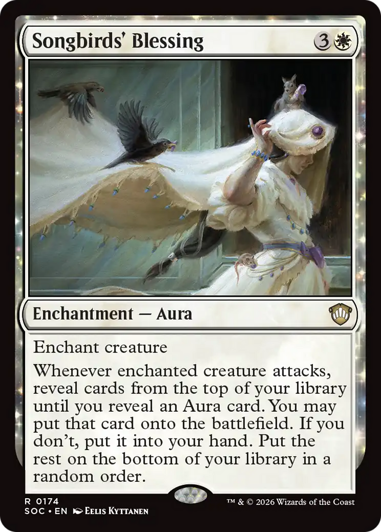 Songbirds' Blessing [Secrets of Strixhaven Commander] | Game Master's Emporium (The New GME)