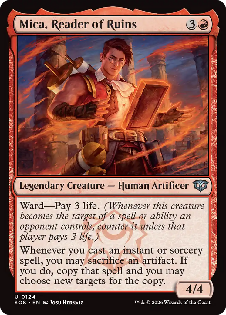 Mica, Reader of Ruins [Secrets of Strixhaven] | Game Master's Emporium (The New GME)