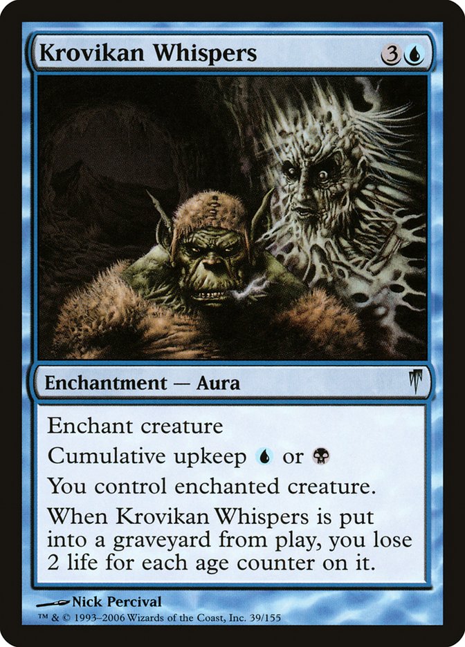 Krovikan Whispers [Coldsnap] | Game Master's Emporium (The New GME)