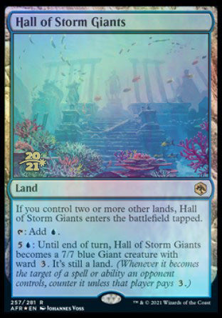 Hall of Storm Giants [Dungeons & Dragons: Adventures in the Forgotten Realms Prerelease Promos] | Game Master's Emporium (The New GME)