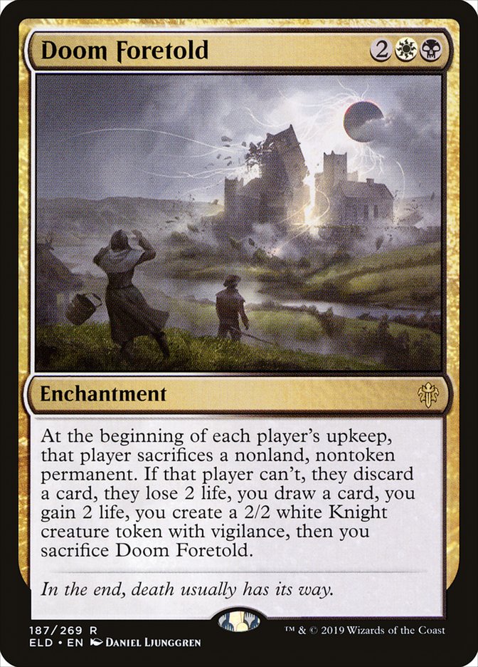 Doom Foretold [Throne of Eldraine] | Game Master's Emporium (The New GME)