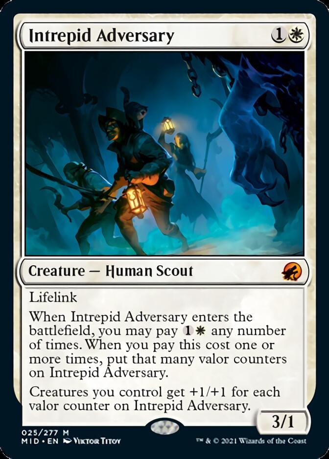 Intrepid Adversary [Innistrad: Midnight Hunt] | Game Master's Emporium (The New GME)