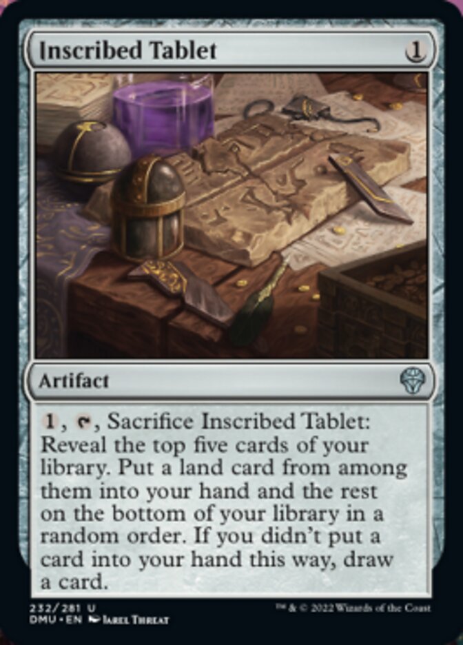 Inscribed Tablet [Dominaria United] | Game Master's Emporium (The New GME)
