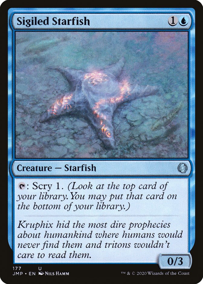 Sigiled Starfish [Jumpstart] | Game Master's Emporium (The New GME)