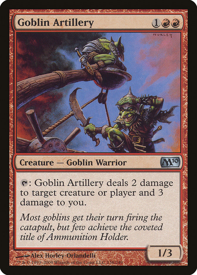 Goblin Artillery [Magic 2010] | Game Master's Emporium (The New GME)