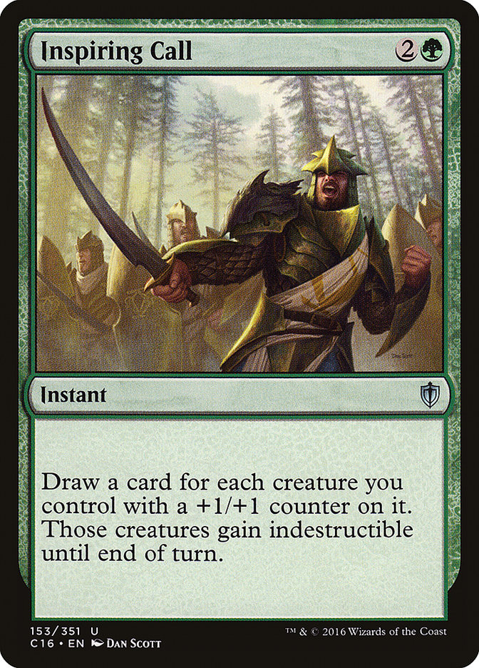 Inspiring Call [Commander 2016] | Game Master's Emporium (The New GME)