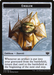 Daretti, Scrap Savant Emblem // Tuktuk the Returned Double-Sided Token [Commander 2014 Tokens] | Game Master's Emporium (The New GME)