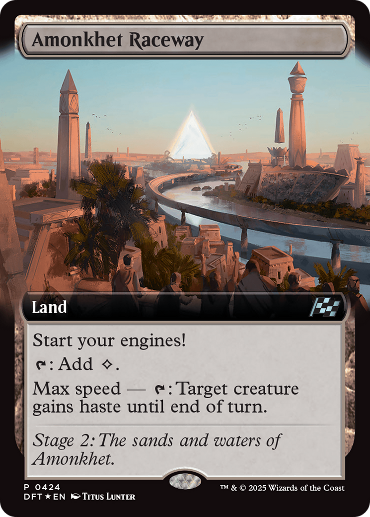 Amonkhet Raceway (Extended Art) [Aetherdrift] | Game Master's Emporium (The New GME)