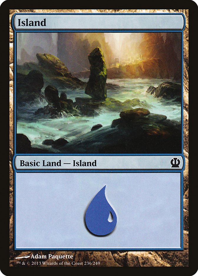 Island (236) [Theros] | Game Master's Emporium (The New GME)