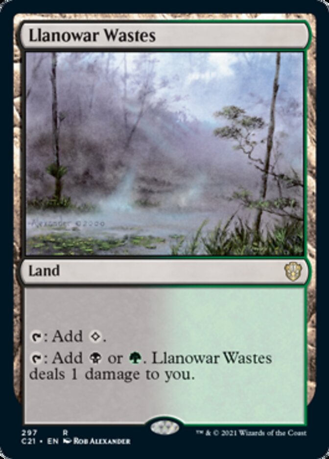 Llanowar Wastes [Commander 2021] | Game Master's Emporium (The New GME)