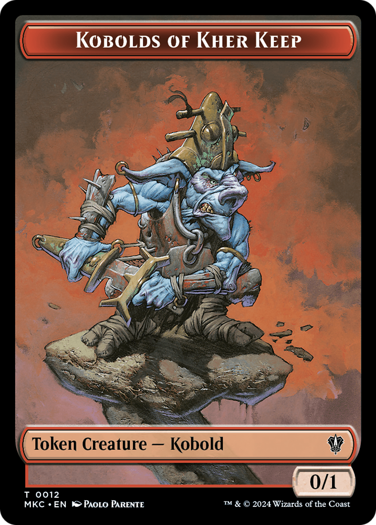 Soldier // Kobolds of Kher Keep Double-Sided Token [Murders at Karlov Manor Commander Tokens] | Game Master's Emporium (The New GME)