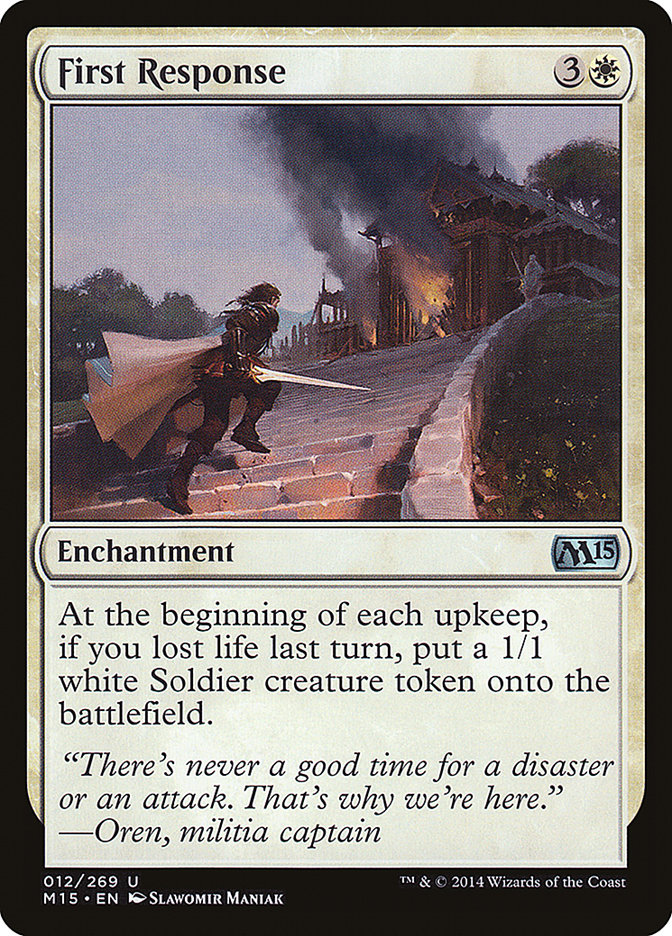 First Response [Magic 2015] | Game Master's Emporium (The New GME)