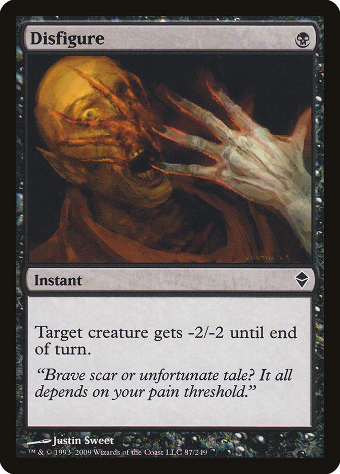 Disfigure [Zendikar] | Game Master's Emporium (The New GME)
