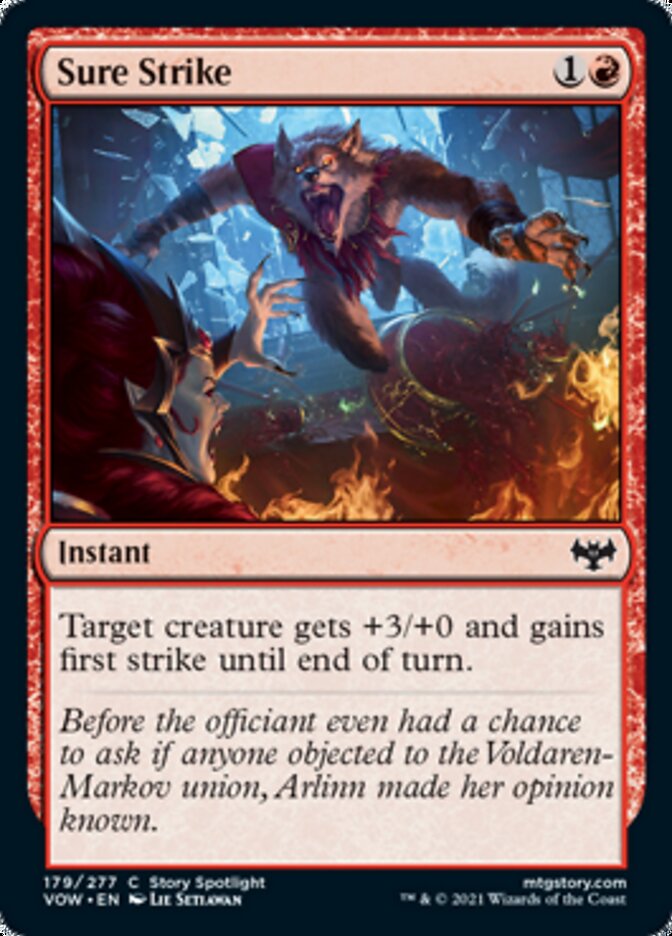 Sure Strike [Innistrad: Crimson Vow] | Game Master's Emporium (The New GME)