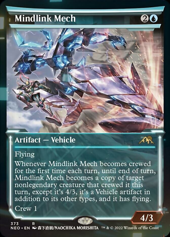 Mindlink Mech (Showcase Soft Glow) [Kamigawa: Neon Dynasty] | Game Master's Emporium (The New GME)