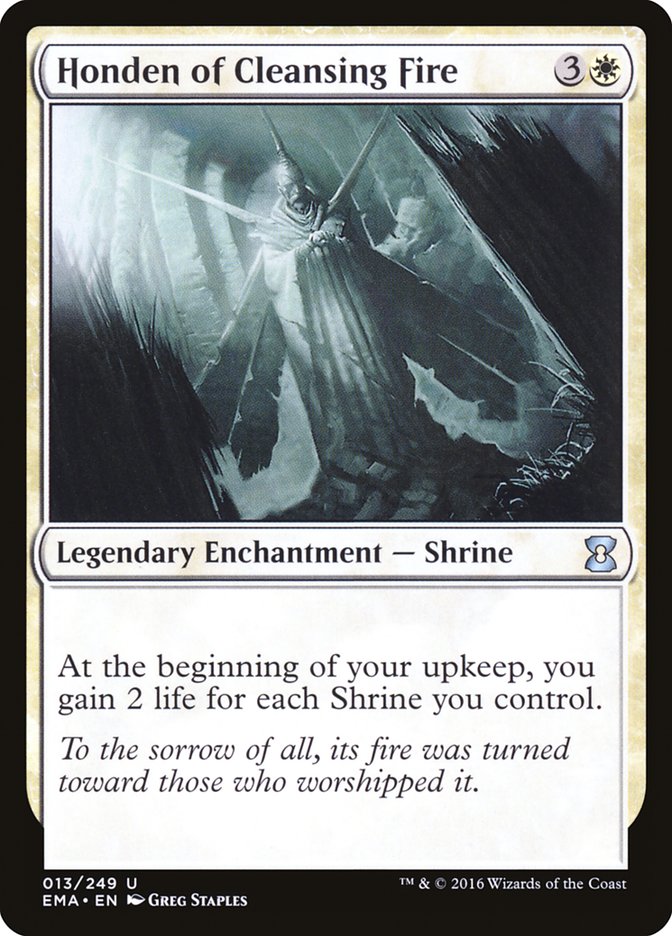 Honden of Cleansing Fire [Eternal Masters] | Game Master's Emporium (The New GME)