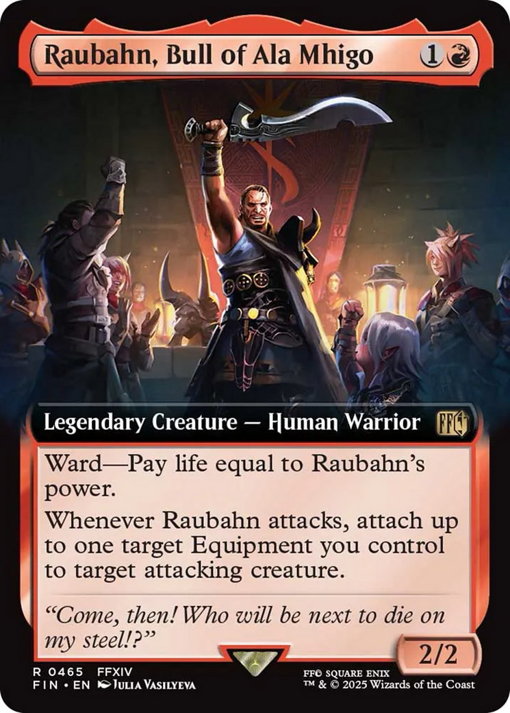 Raubahn, Bull of Ala Mhigo (Extended Art) [FINAL FANTASY] | Game Master's Emporium (The New GME)