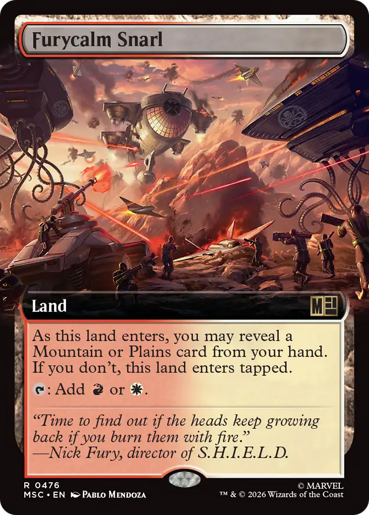 Furycalm Snarl (Extended Art) [Marvel Super Heroes Commander] | Game Master's Emporium (The New GME)