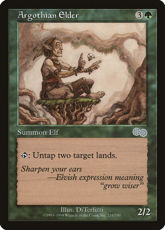 Argothian Elder [Urza's Saga] | Game Master's Emporium (The New GME)