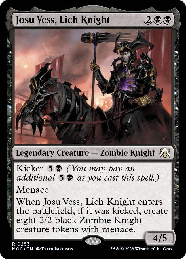 Josu Vess, Lich Knight [March of the Machine Commander] | Game Master's Emporium (The New GME)