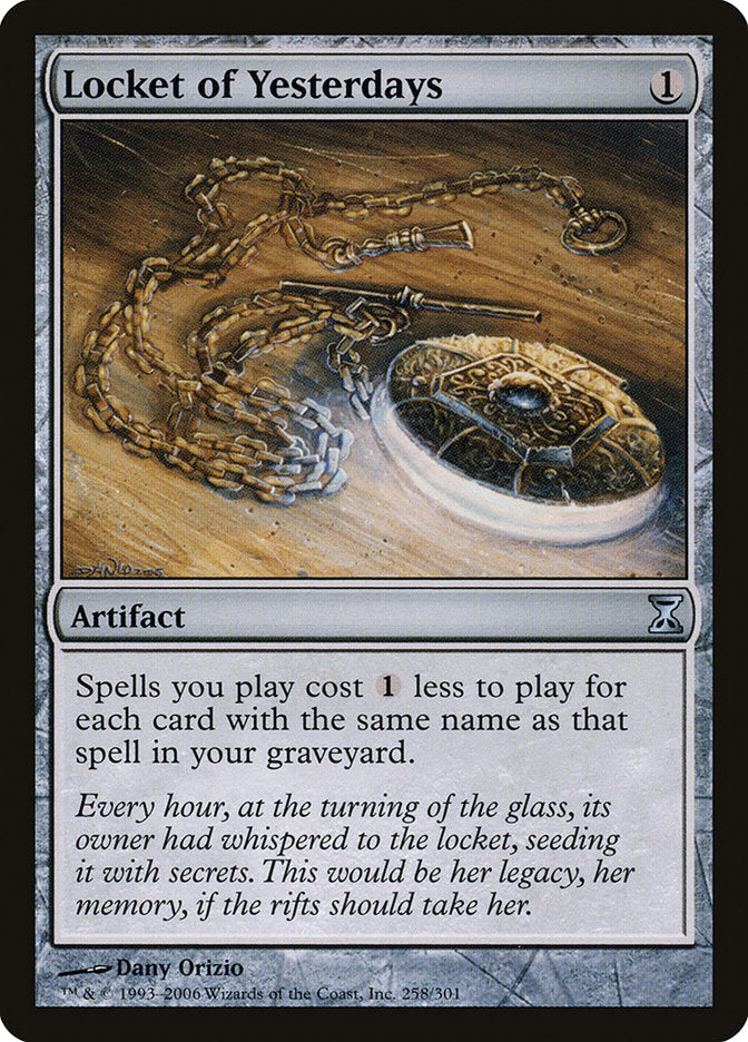 Locket of Yesterdays [Time Spiral] | Game Master's Emporium (The New GME)