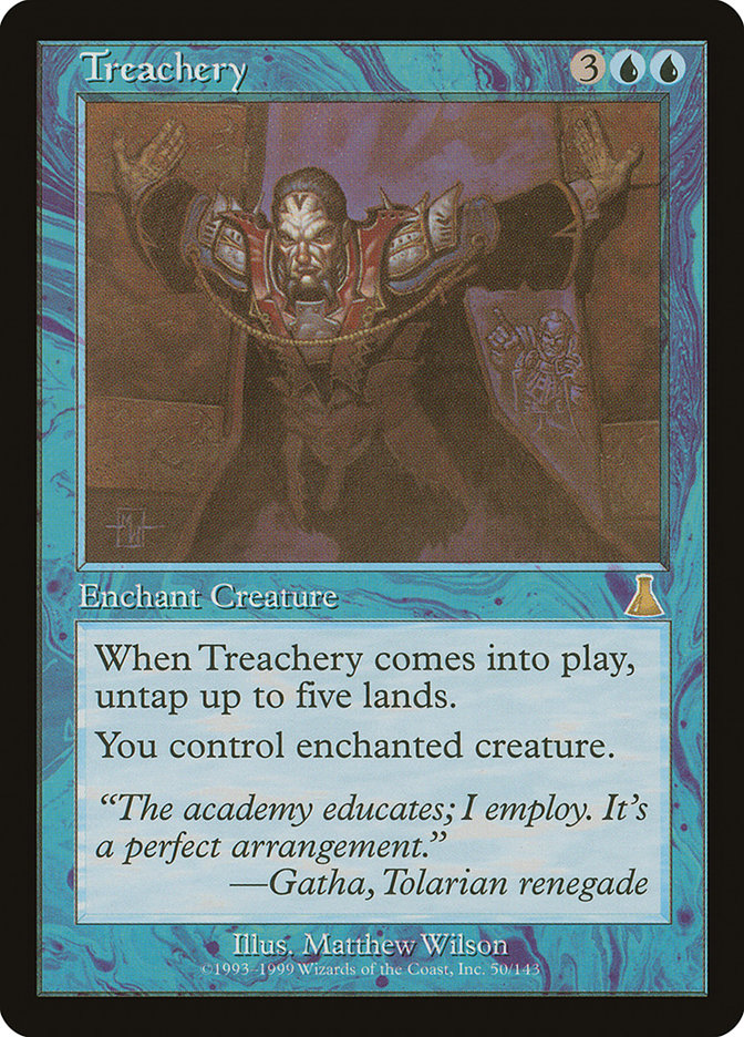 Treachery [Urza's Destiny] | Game Master's Emporium (The New GME)