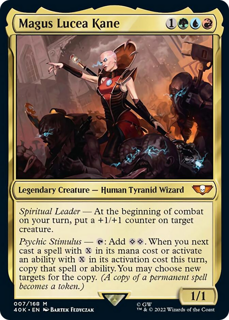 Magus Lucea Kane (Surge Foil) [Warhammer 40,000] | Game Master's Emporium (The New GME)
