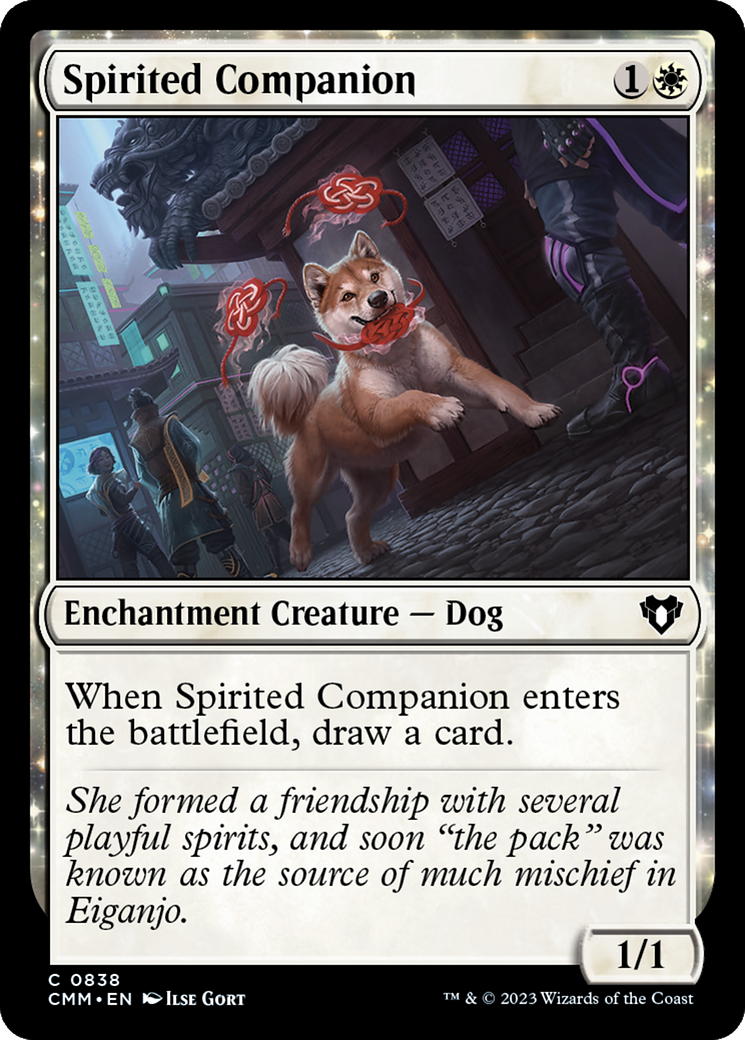 Spirited Companion [Commander Masters] | Game Master's Emporium (The New GME)