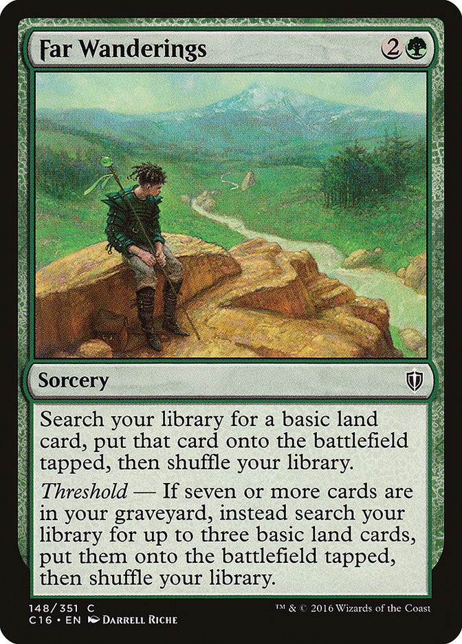 Far Wanderings [Commander 2016] | Game Master's Emporium (The New GME)