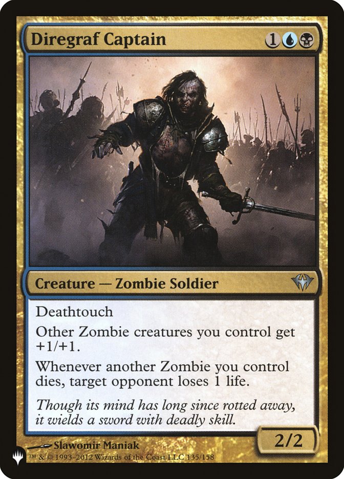 Diregraf Captain [The List] | Game Master's Emporium (The New GME)