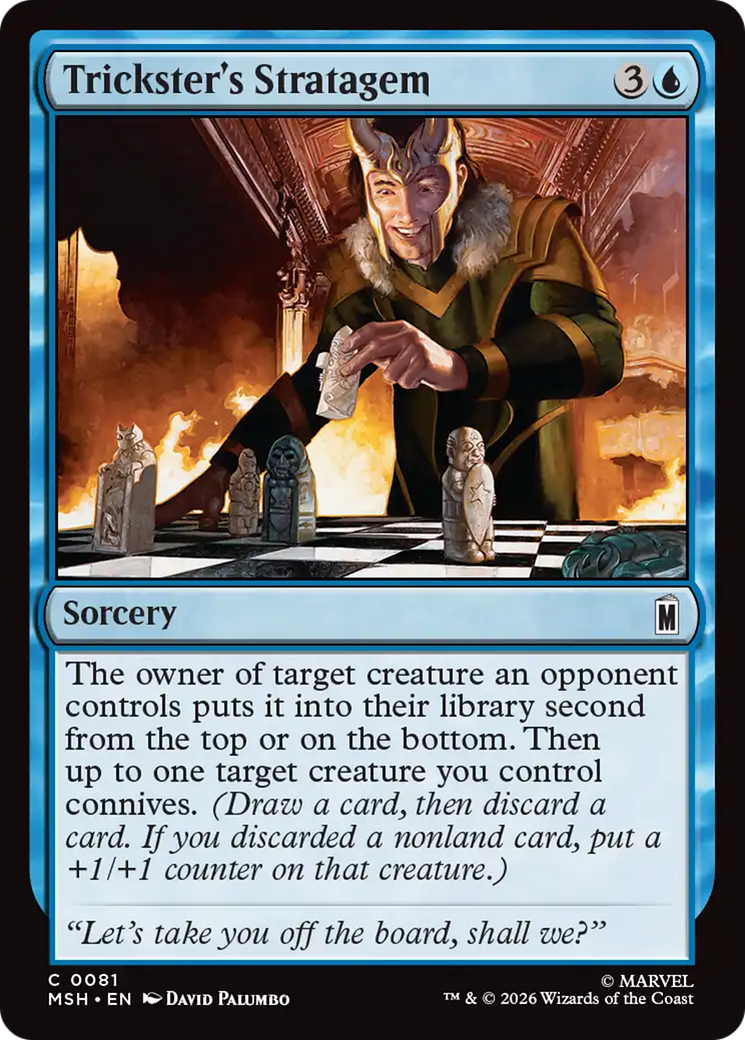 Trickster's Stratagem [Marvel Super Heroes] | Game Master's Emporium (The New GME)