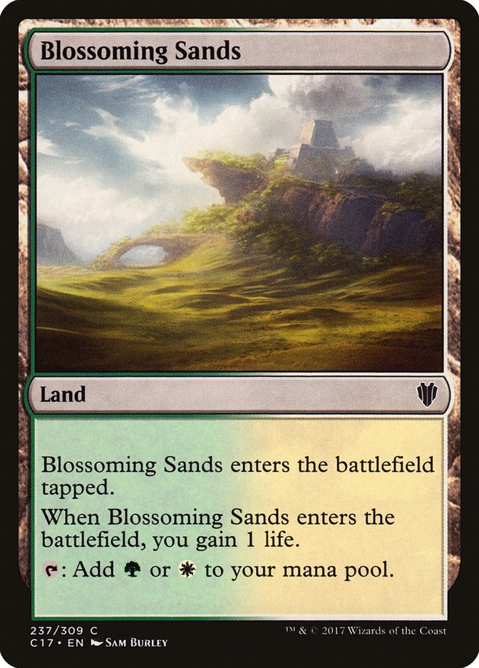 Blossoming Sands [Commander 2017] | Game Master's Emporium (The New GME)