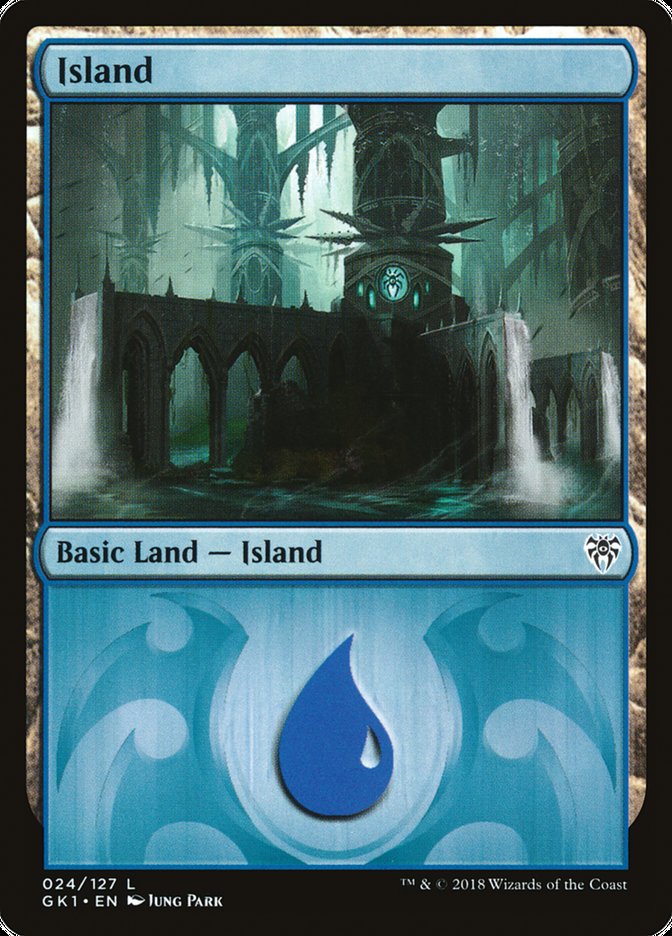 Island (24) [Guilds of Ravnica Guild Kit] | Game Master's Emporium (The New GME)