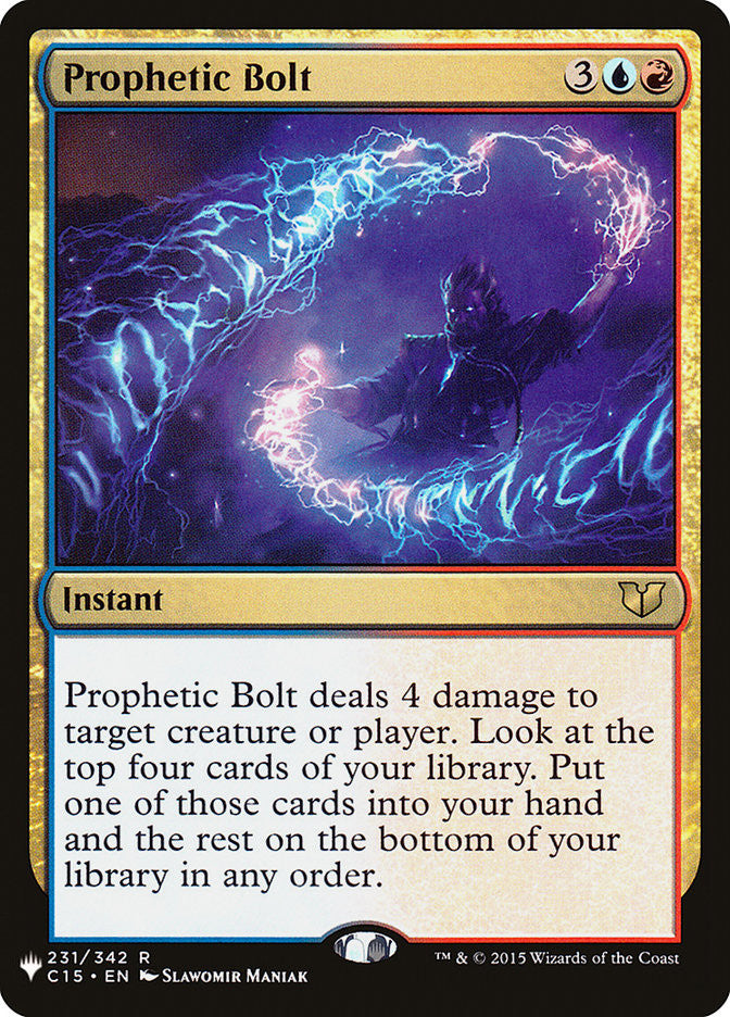 Prophetic Bolt [The List] | Game Master's Emporium (The New GME)