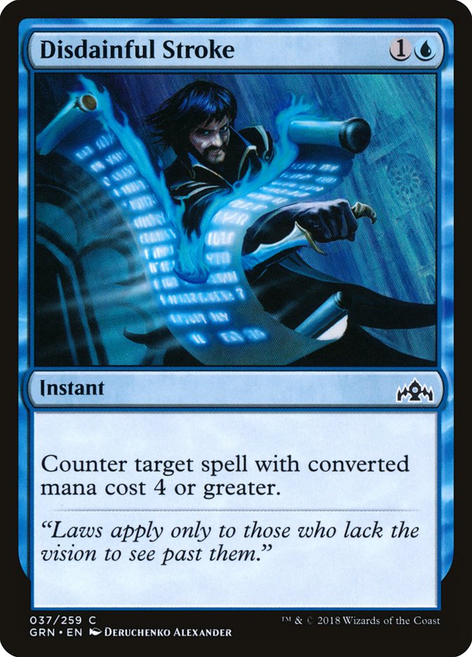 Disdainful Stroke [Guilds of Ravnica] | Game Master's Emporium (The New GME)