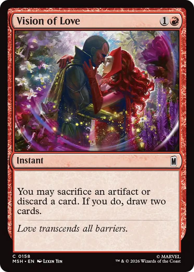 Vision of Love [Marvel Super Heroes] | Game Master's Emporium (The New GME)